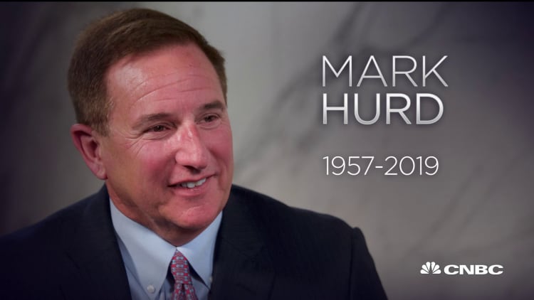 Mark Hurd, co-CEO of Oracle, dies at 62