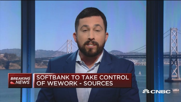 SoftBank set to take control of WeWork