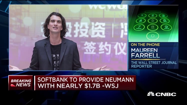 Most stunning part of Softbank's WeWork deal is Neumann's payout: WSJ reporter