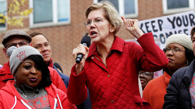 Sen. Elizabeth Warren fires back at Leon Cooperman over wealth tax