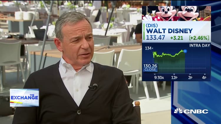 Disney CEO Bob Iger say he's 'not worried' about competitors' streaming prices