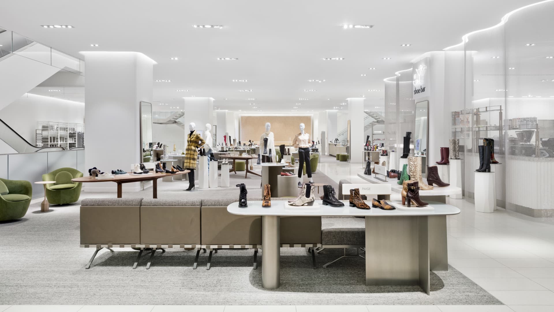 Department stores are still Americans' top place to buy shoes