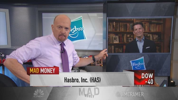 Hasbro in Q4 has 'come out of the gates' strongly, CEO Brian Goldner tells Jim Cramer