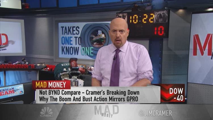 Jim Cramer: Beyond Meat shares can go lower from here