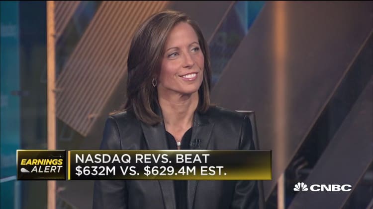Nasdaq CEO Adena Friedman on third-quarter earnings beat