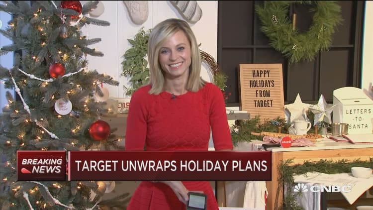 Target gives strategy update for holiday season