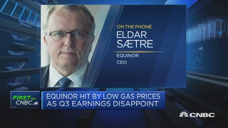 Equinor CEO: Earnings were impacted by oil prices