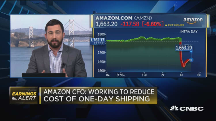 Amazon plunges on earnings. Here's what it means for the market