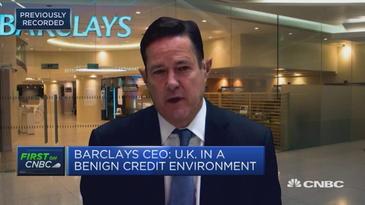 Barclays CEO: We want to reinvest in the business