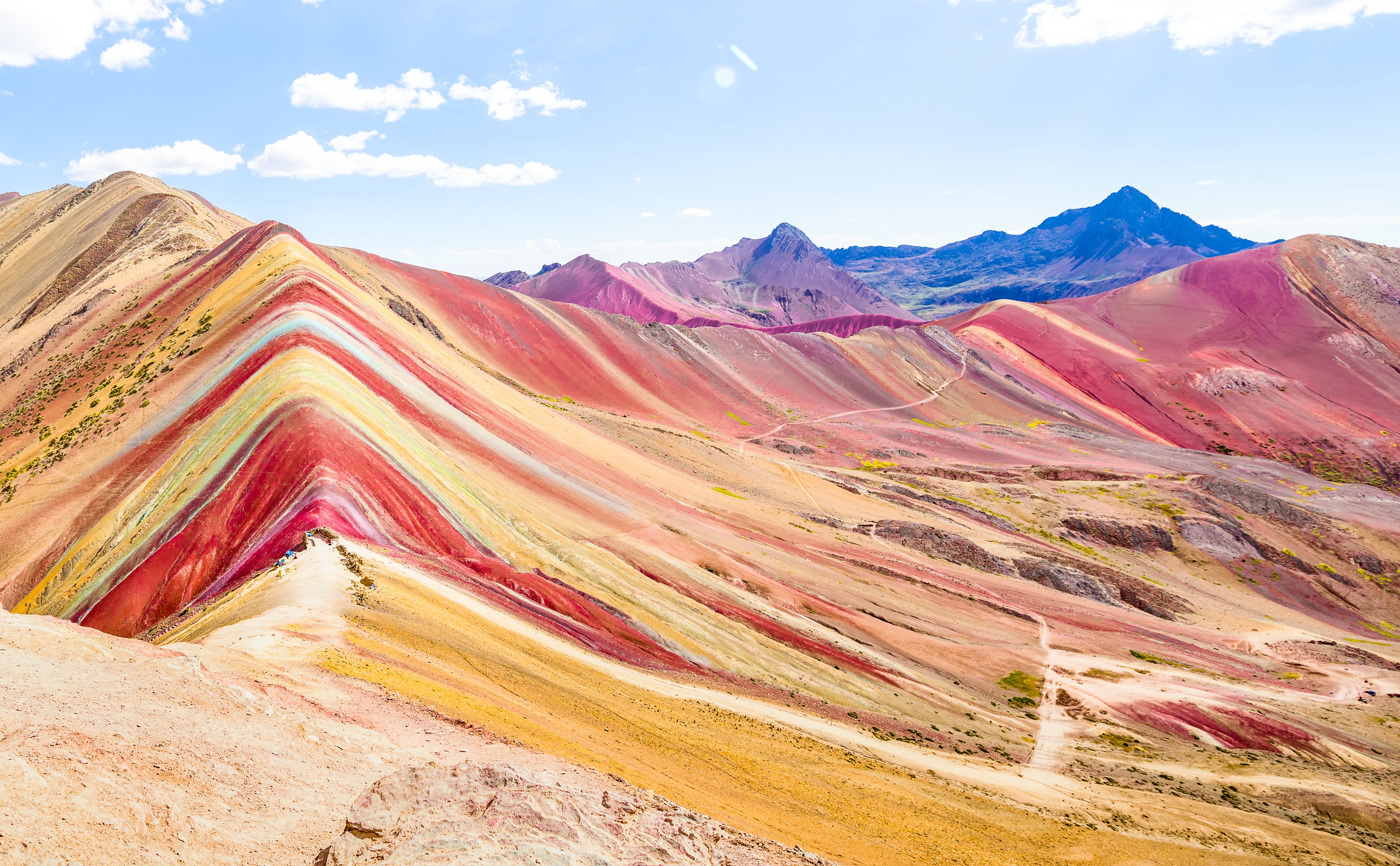 What 'Rainbow Mountain' in Peru really looks like