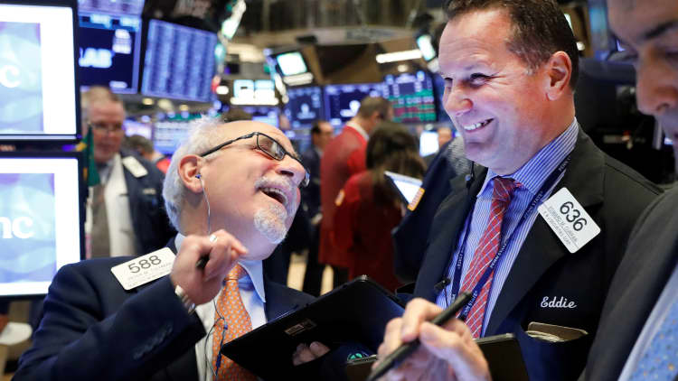 Dow hits a new all-time high on trade optimism, October jobs report