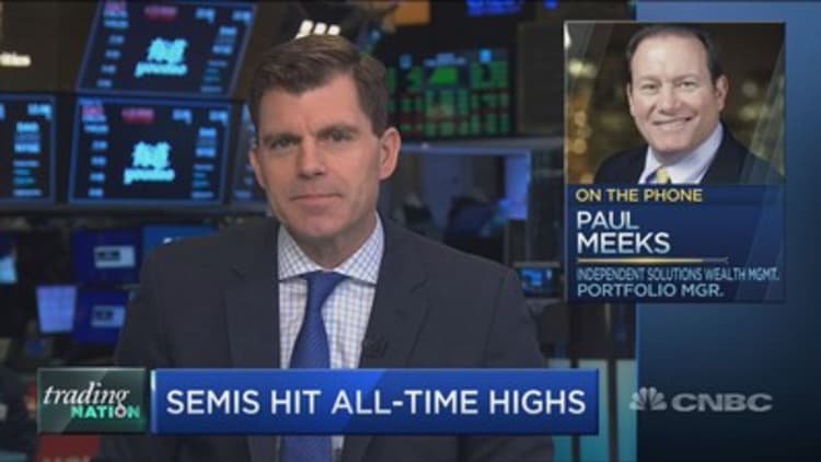 Now is the time to put money to work in semis, investor Paul Meeks says