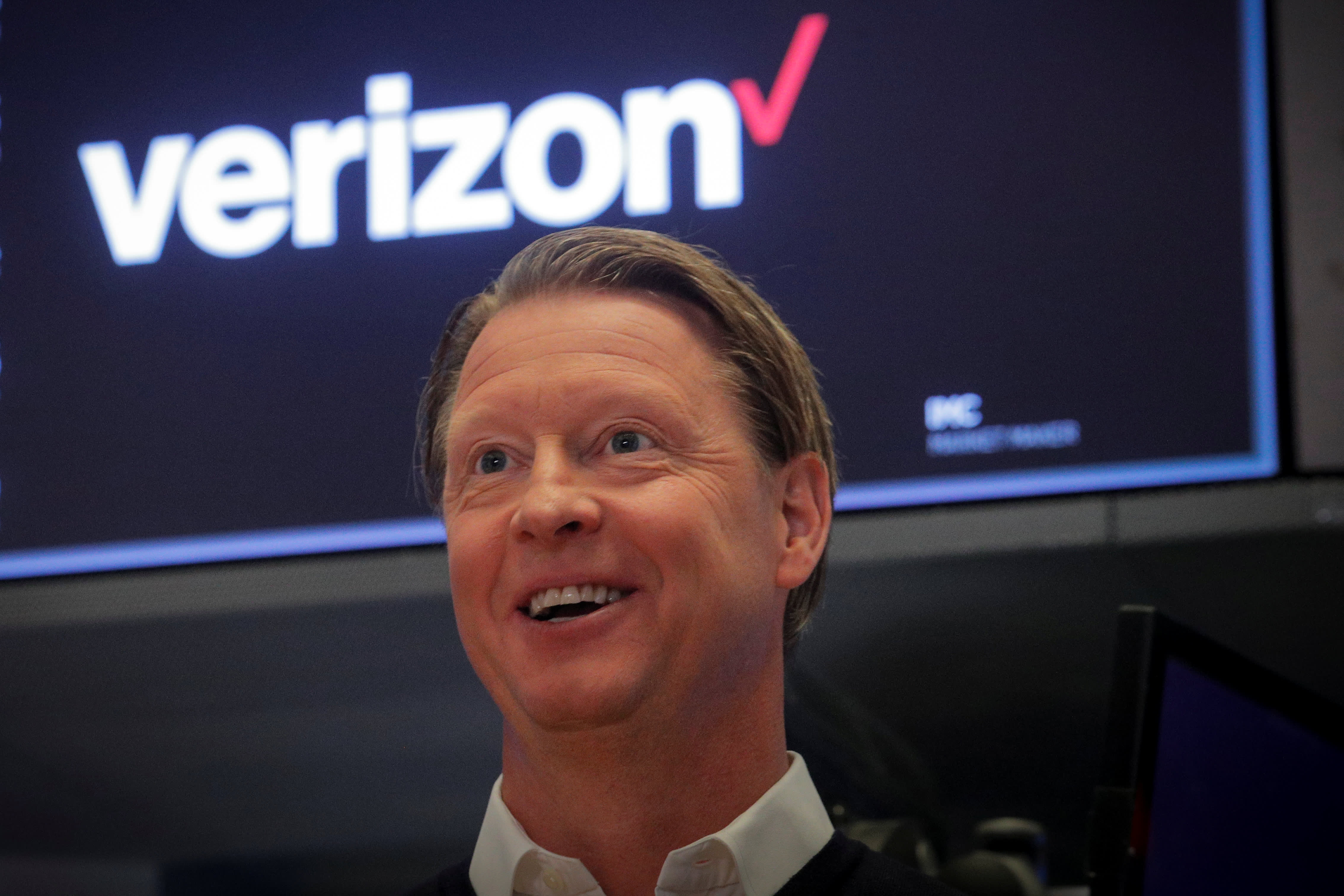 De aandelen van Verizon stegen naar hun beste dag in bijna 15 jaar