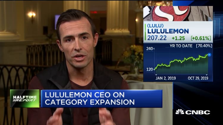 Lululemon CEO: To really pop our menswear line, more men need to actually know it exists