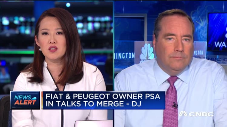 Fiat and Peugeot owner PSA in talks to merge: Dow Jones