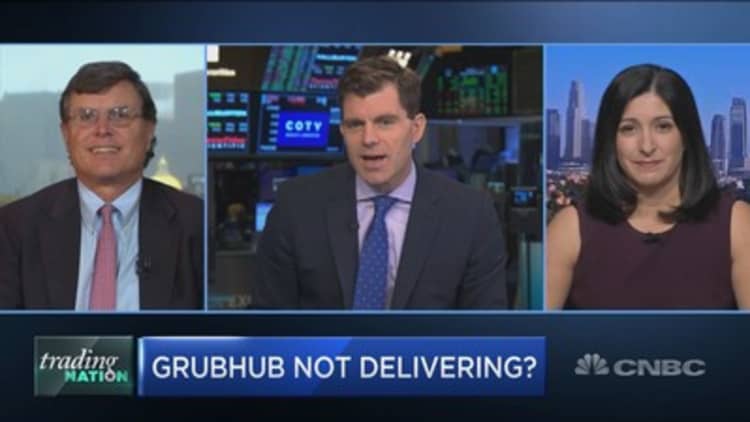 GrubHub could drop another 46%, strategist warns