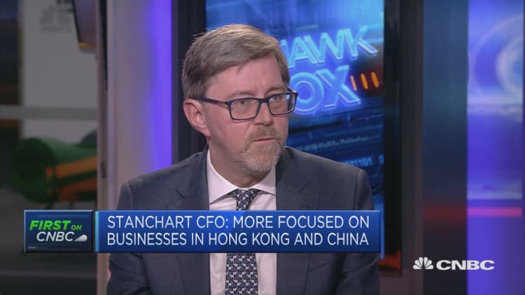 StanChart CFO: We've given back $1 billion to shareholders this year
