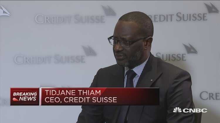 Credit Suisse CEO: Our wealth management strategy continues to work