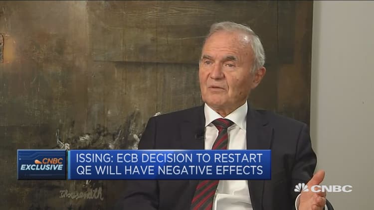 Former ECB economist: Restarting QE will have 'negative effects'