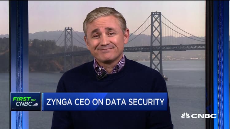 Zynga CEO Frank Gibeau on earnings and data security