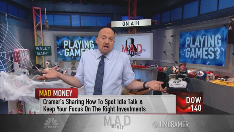 Most speculation about the Fed or China trade talks is absolutely meaningless, Jim Cramer says