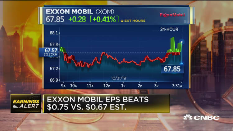 Exxon Mobil earnings beat on both top and bottom lines