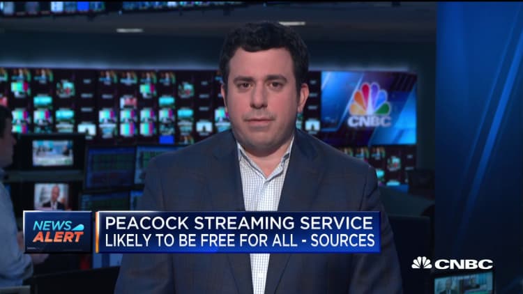 Sources: Peacock streaming service likely to be free for all