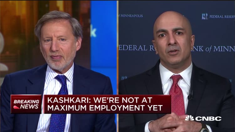 Fed's Kashkari: Fed should hold off on rate hikes until inflation hits 2%