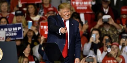 Trump is competitive in 2020 swing states despite national weakness, polls say