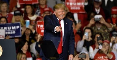 Trump is competitive in 2020 swing states despite national weakness, polls say