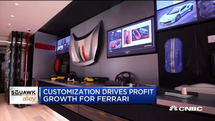 Customization drives profit growth for Ferrari