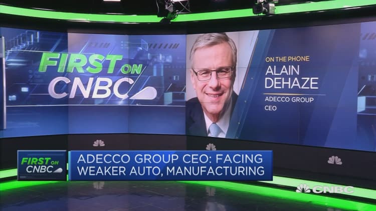 We've delivered a strong performance in uncertain markets, Adecco CEO says
