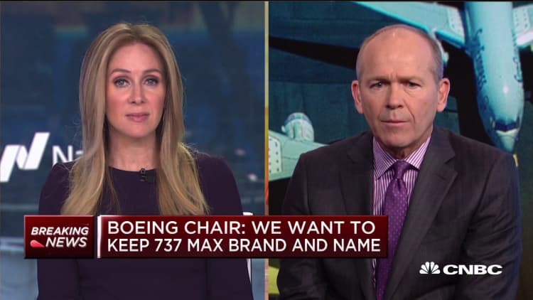 Boeing chairman: The balance sheet can satisfy 737 Max settlements