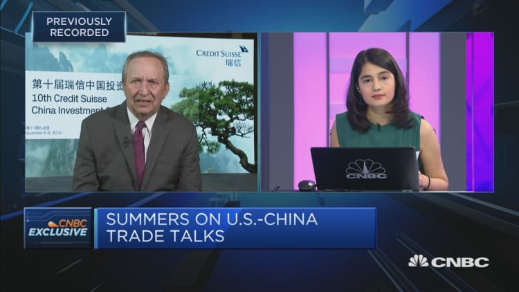 Phase one deal isn't of 'cosmic importance': Larry Summers