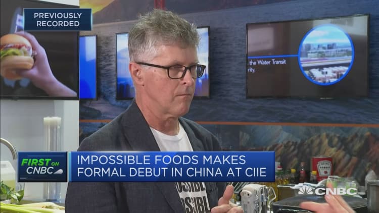 China is a 'perfect opportunity' for Impossible Foods: CEO