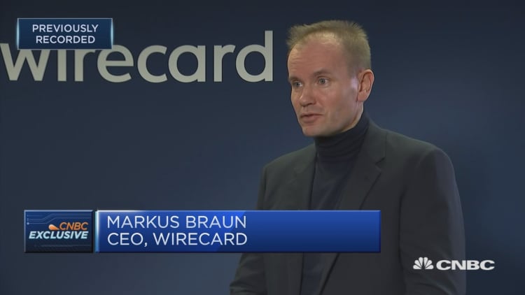 Digitalization of payments one of strongest growth markets for next decade, Wirecard CEO says
