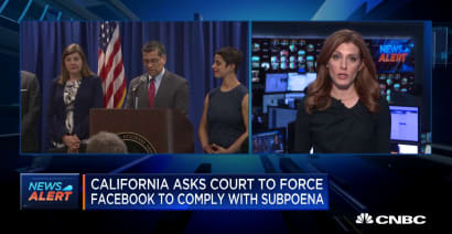 California has been investigating Facebook for 18 months