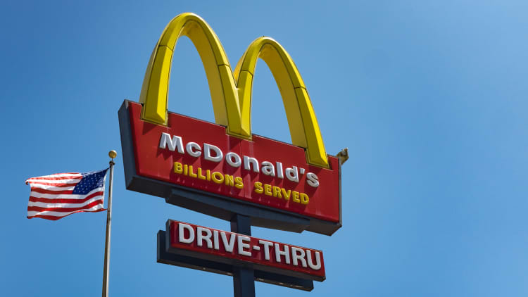 McDonald's US same-store sales drop by 12% for April, May