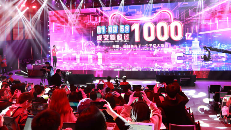 Alibaba breaks Singles Day record with over $30 billion in sales