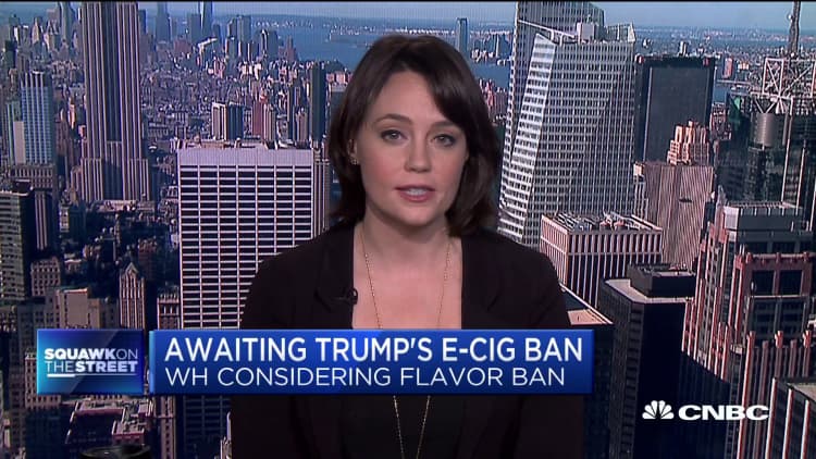 Trump administration may soften stance on vaping ban