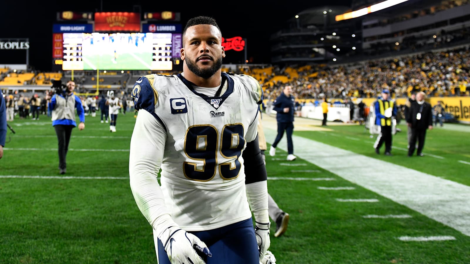 Blæse stabil Guggenheim Museum Los Angeles Rams star Aaron Donald takes an ownership stake in Ready  Nutrition