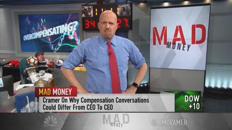 CEO pay not to blame for income inequality in America, says Jim Cramer