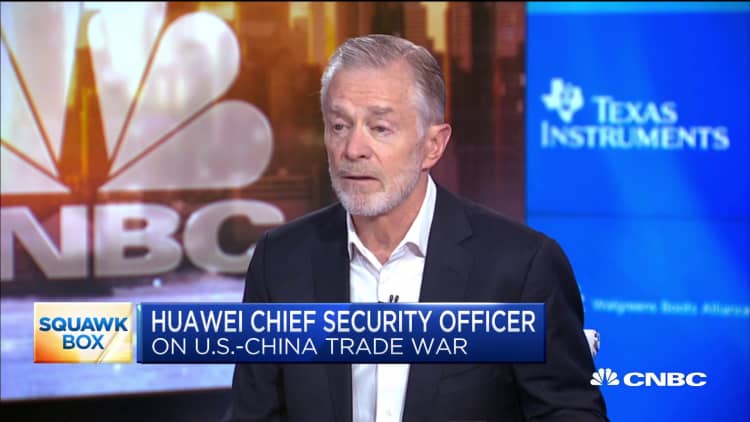 Huawei USA chief security officer: U.S. shouldn't hurt Americans to hurt China