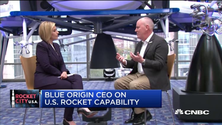 Blue Origin CEO Bob Smith on the investment in Alabama's 'Rocket City'