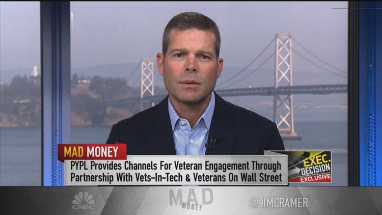 Military veterans hone skills in their career that employers look for in workers, PayPal CFO says