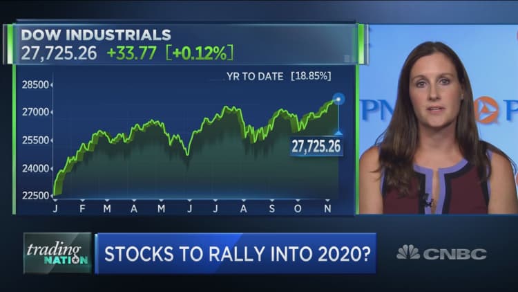Stocks could rally another 3 to 4% into 2020, PNC's Amanda Agati says