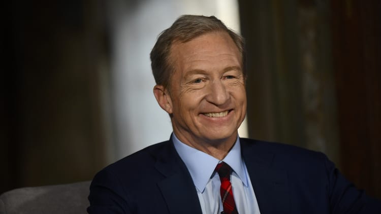 Watch CNBC's full interview with 2020 Democratic candidate Tom Steyer