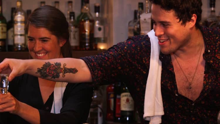 What it's like to be a bartender in NYC