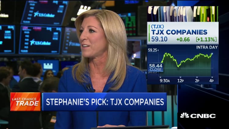 Stephanie Link picks TJX Companies as Last Chance Trade
