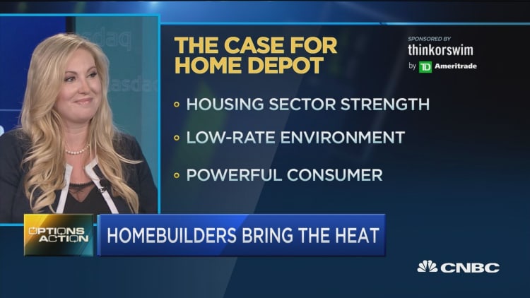 Home Depot may hold the key to the next leg of homebuilder highs